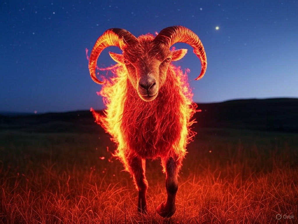 Fiery Aries Ram
